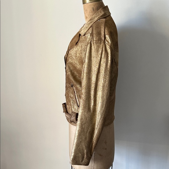 1980’s Vintage Leather Motorcycle Jacket - Picture 10 of 16